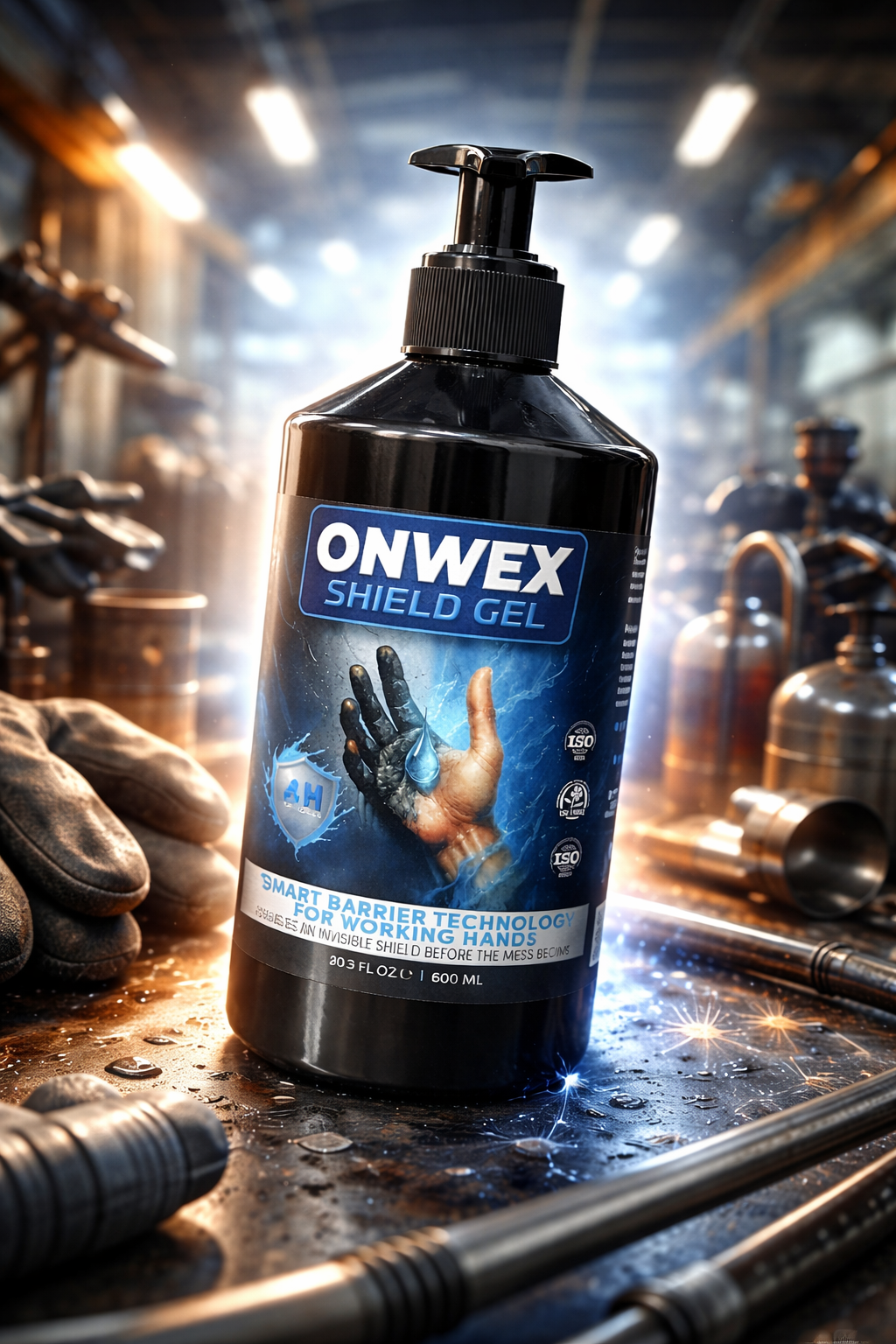 ONWEX Invisible Protective Gloves – Advanced Hand Protection (600 ml / 20.3 fl oz)